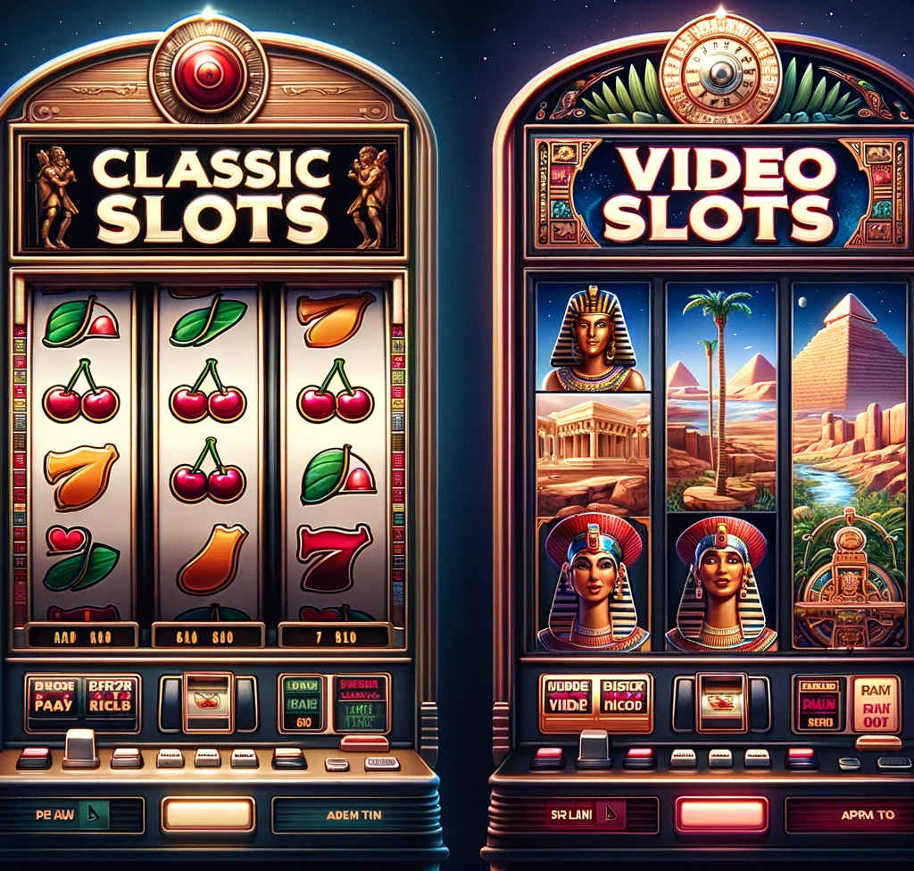classic slots vs video slots